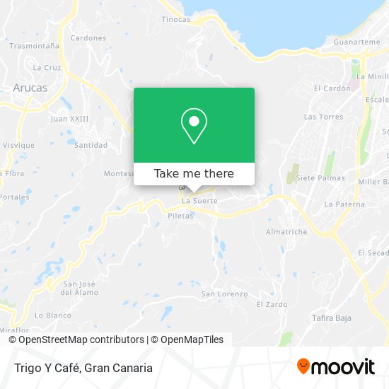 Trigo Y Café map