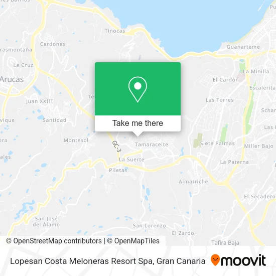 Lopesan Costa Meloneras Resort Spa map