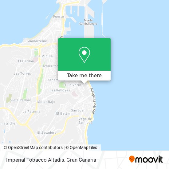 Imperial Tobacco Altadis map