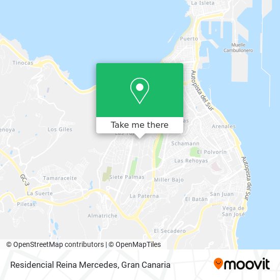 Residencial Reina Mercedes map