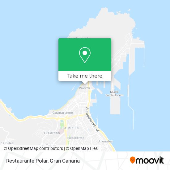 Restaurante Polar map