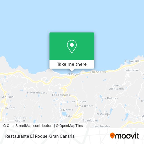 Restaurante El Roque map