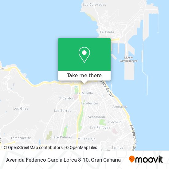 Avenida Federico García Lorca 8-10 map