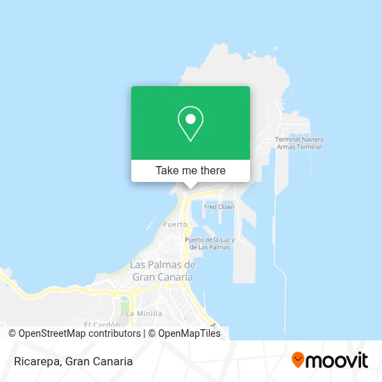 Ricarepa map