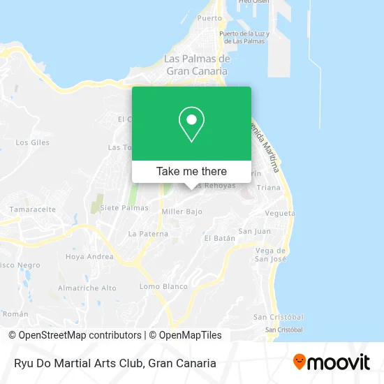 Ryu Do Martial Arts Club map