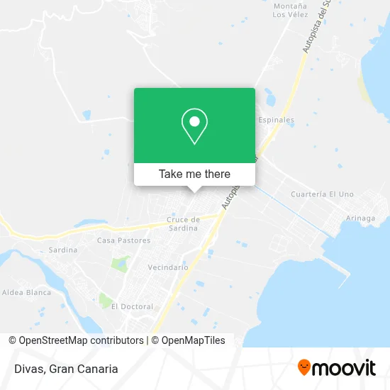 Divas map