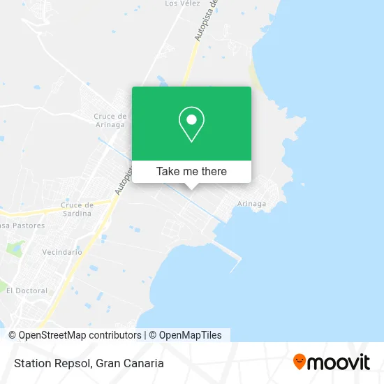 Station Repsol map