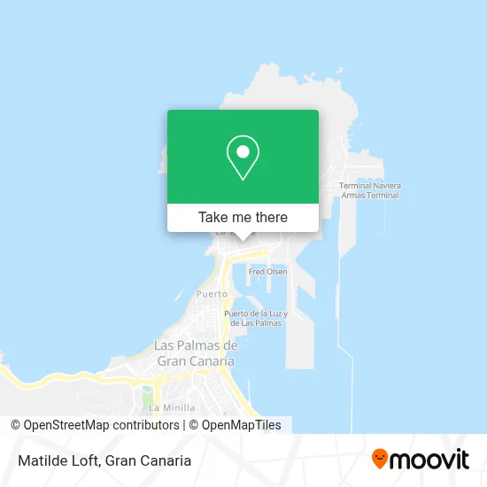 Matilde Loft map