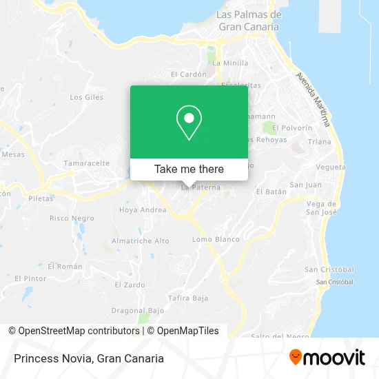 Princess Novia map