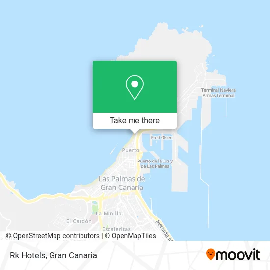 Rk Hotels map