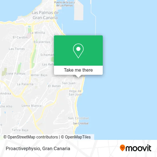 Proactivephysio map