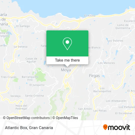 Atlantic Box map