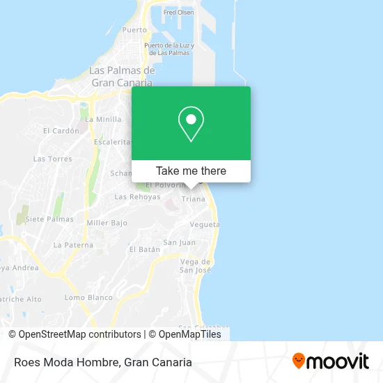 Roes Moda Hombre map