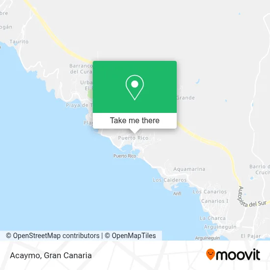 Acaymo map