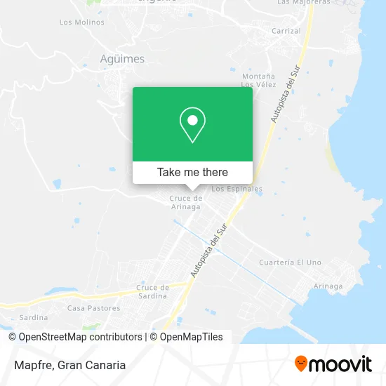 Mapfre map