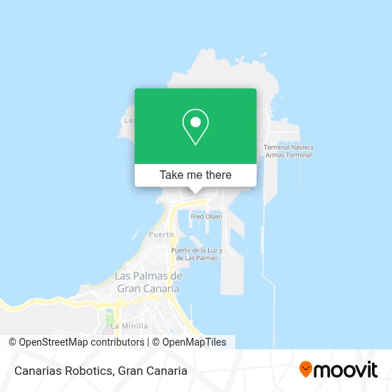 Canarias Robotics map