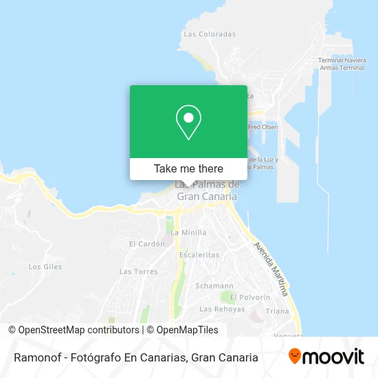 Ramonof - Fotógrafo En Canarias map
