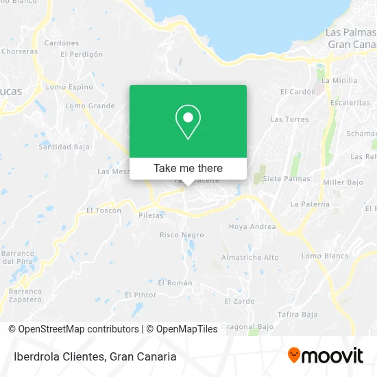 Iberdrola Clientes map