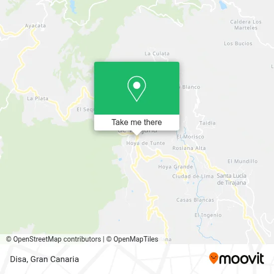 Disa map