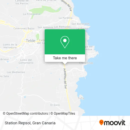 Station Repsol map