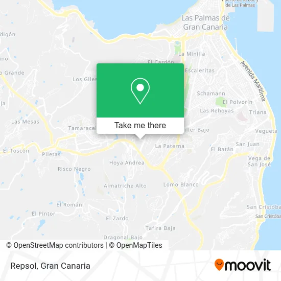 Repsol map
