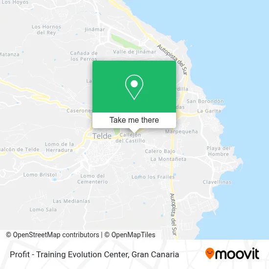 Profit - Training Evolution Center map