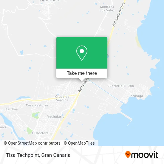 Tisa Techpoint map