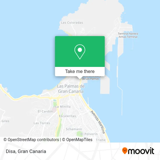 Disa map