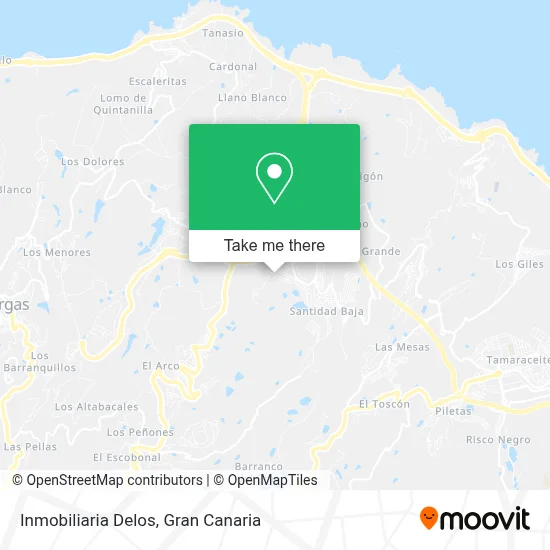 Inmobiliaria Delos map