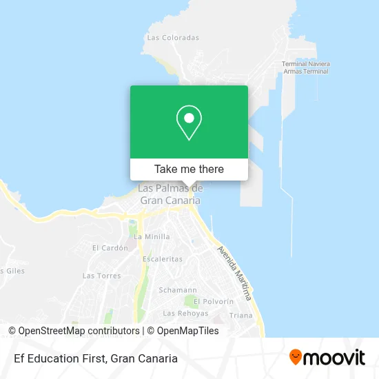Ef Education First map