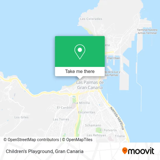 Parque Infantil map