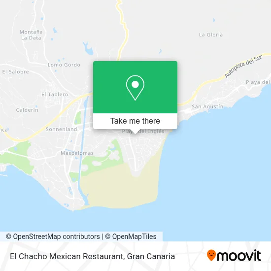 El Chacho Mexican Restaurant map