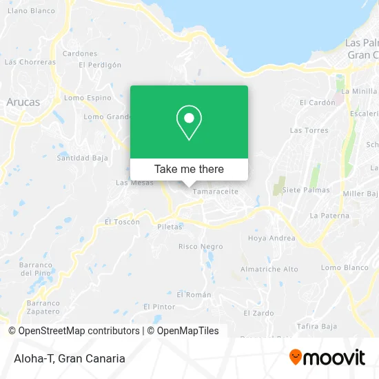 Aloha-T map