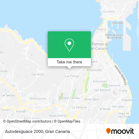 Autodesguace 2000 map