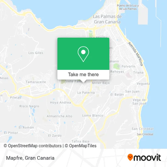 Mapfre map