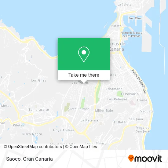 Saoco map