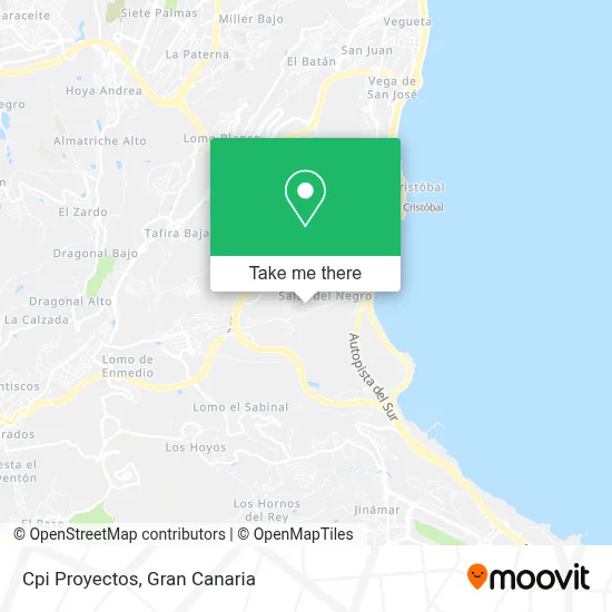 Cpi Proyectos map