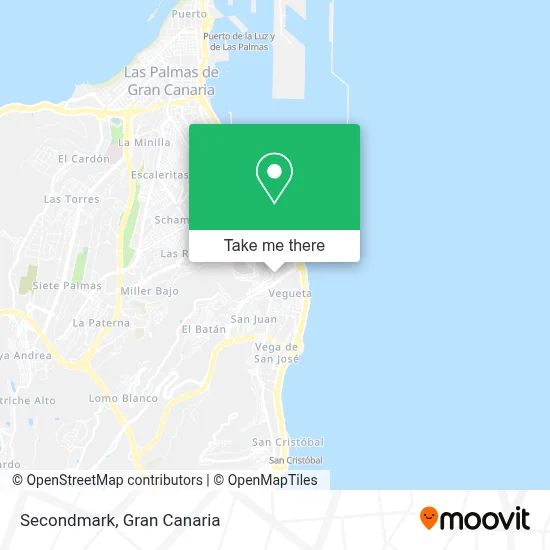 Secondmark map