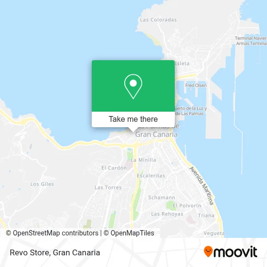 Revo Store map