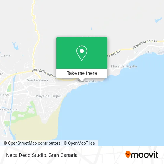 Neca Deco Studio map