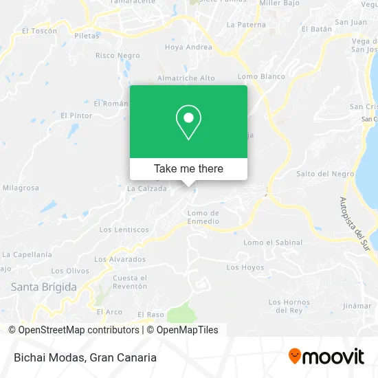 Bichai Modas map