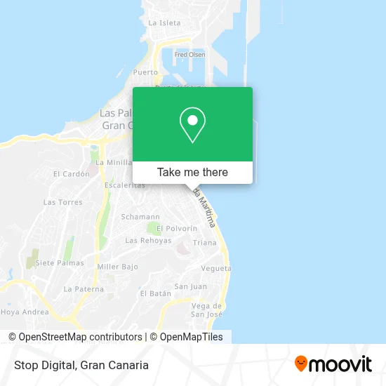 Stop Digital map