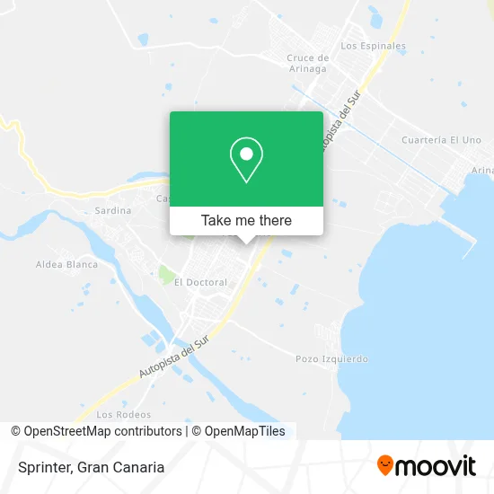 Sprinter map