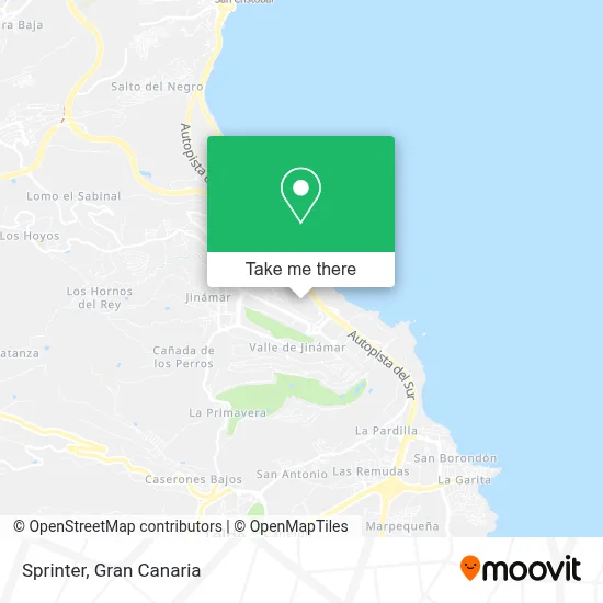 Sprinter map