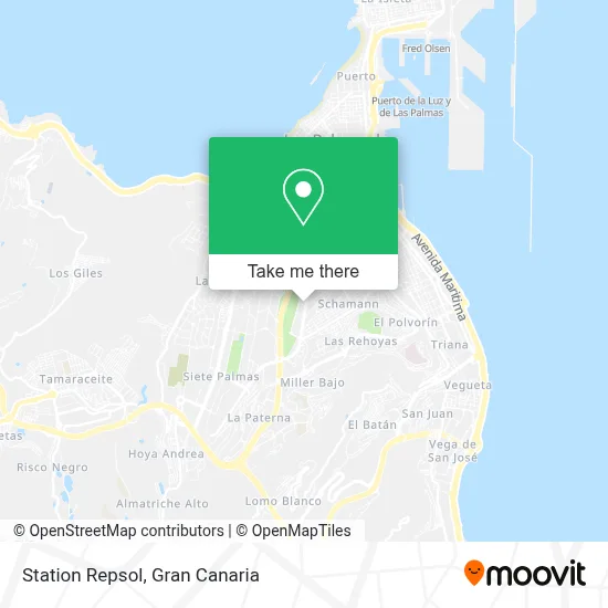 Station Repsol map