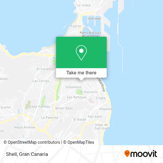Shell map