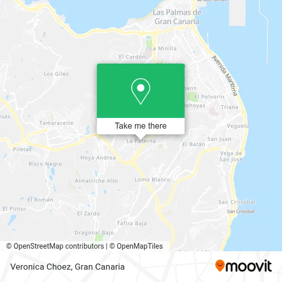 Veronica Choez map