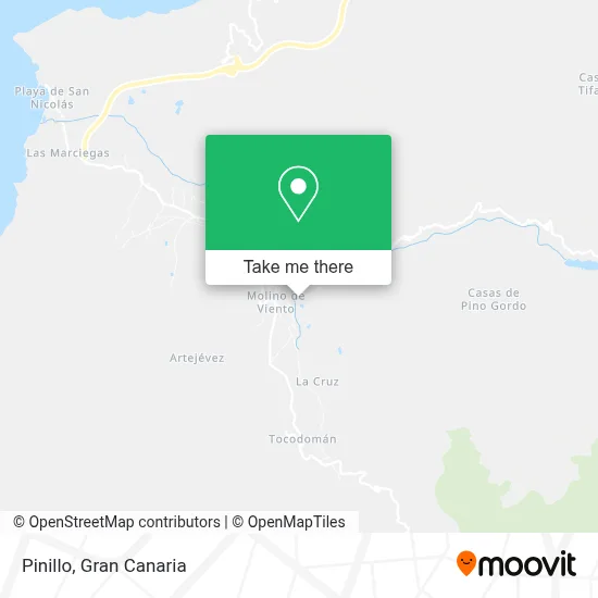 Pinillo map