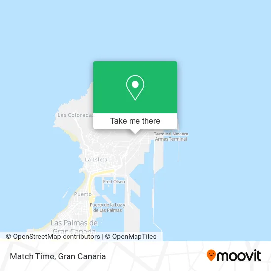 Match Time map