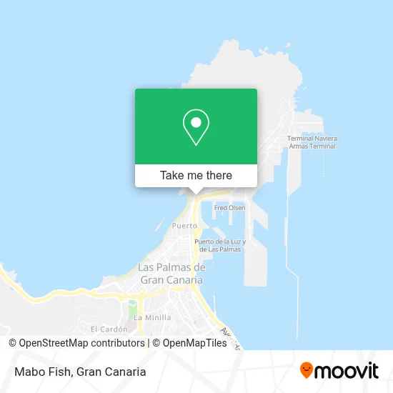 Mabo Fish map
